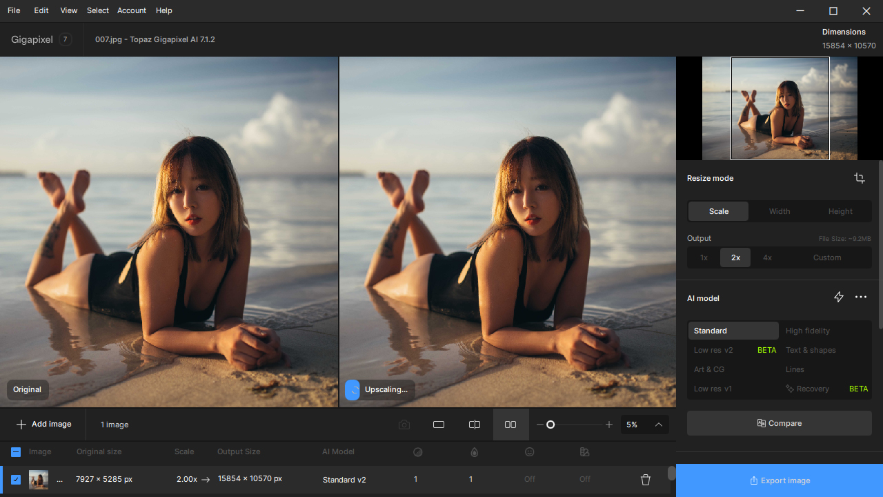 图片无损放大Topaz Gigapixel AI v8.4.4-趣奇资源网-第4张图片 图片无损放大Topaz Gigapixel AI v8.4.4