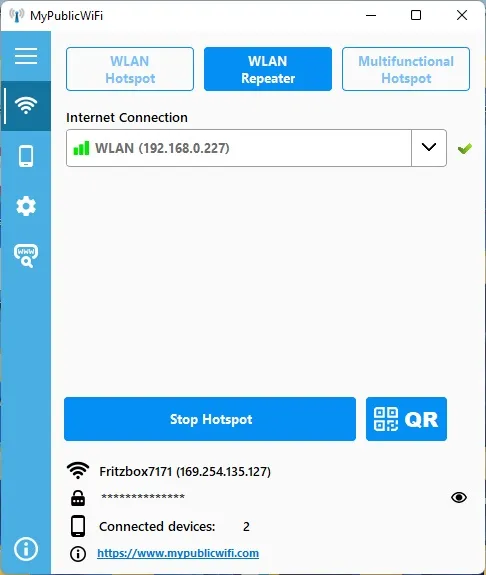 MyPublicWiFi(免费电脑WIFI热点软件) MyPublicWiFi(免费电脑WIFI热点软件)