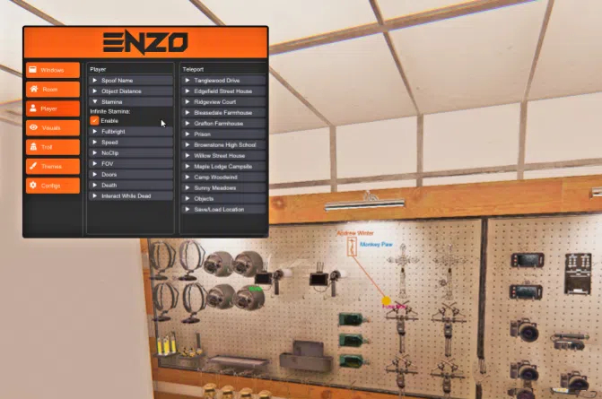 Phasmophobia 恐鬼症·EN多功能作弊软件 v3.0