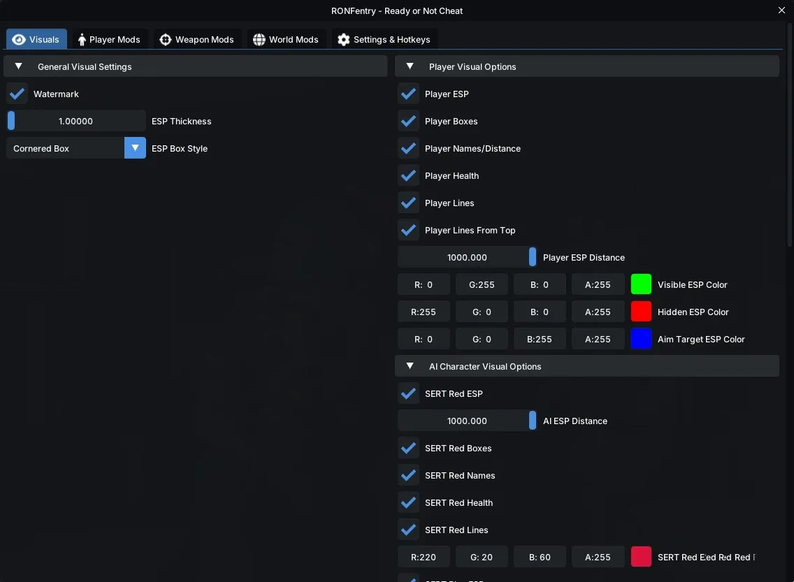 Ready or Not 严阵以待·Fentry内部多功能辅助