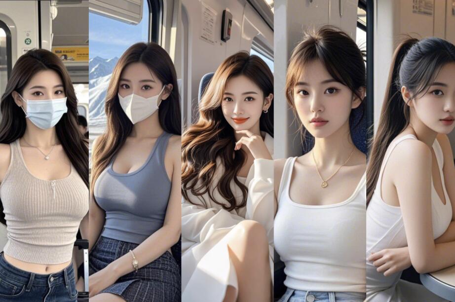 AI美女提示词+AI写真古代国风写实民族服饰艺术美女素材