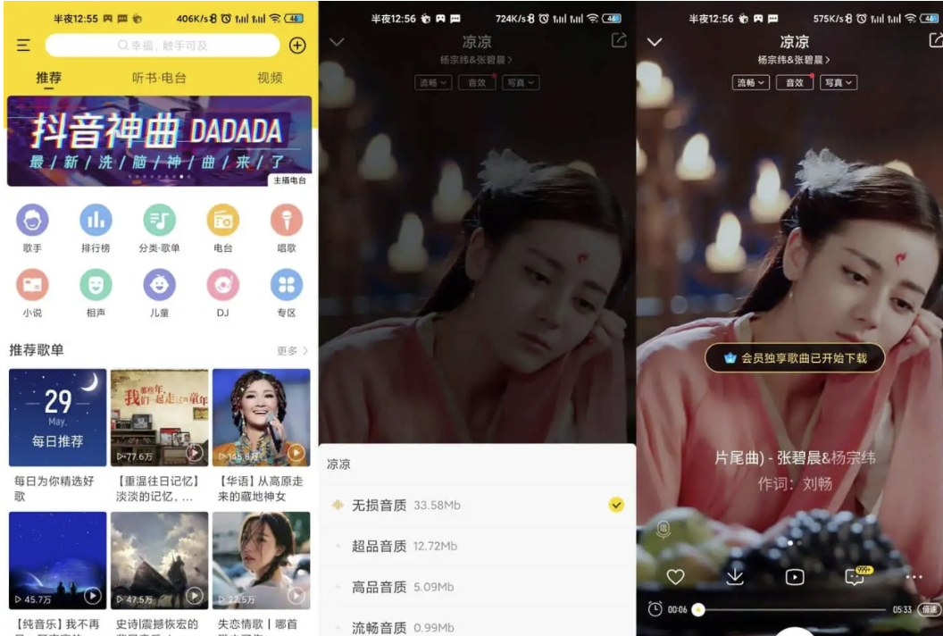 点击查看原图 酷我音乐去广告VIP会员版 可永久免费下载高品质无损音乐
