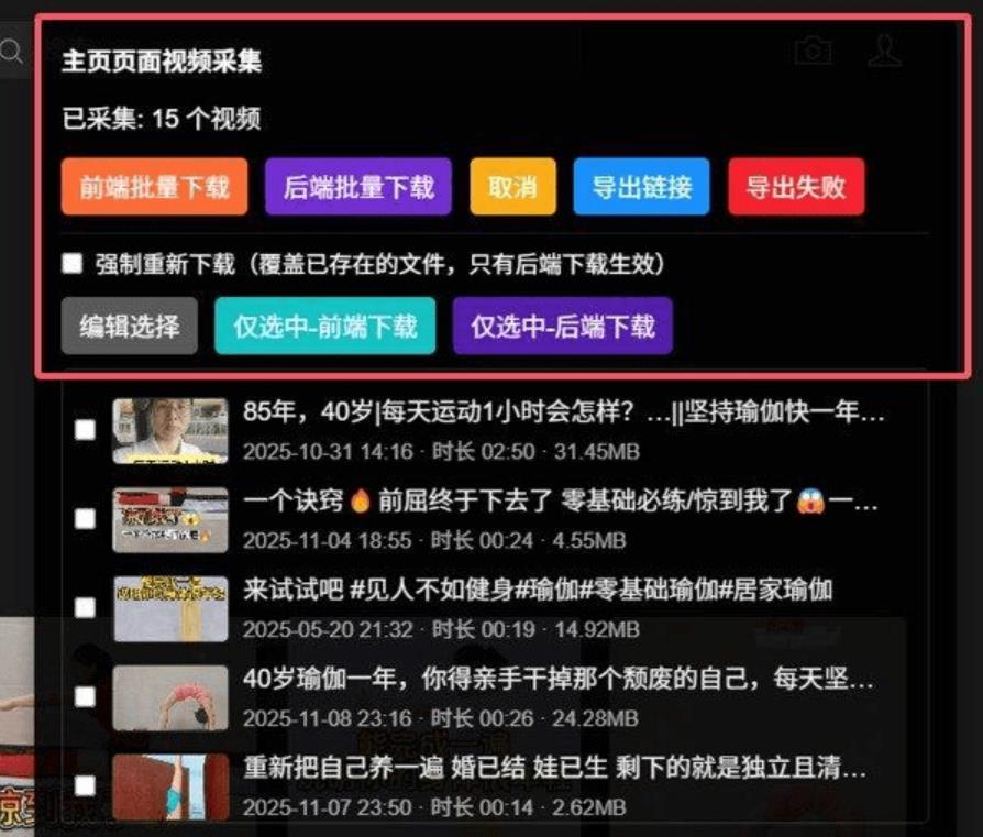 视频号下载神器 支持智能识别分类 wx_channel