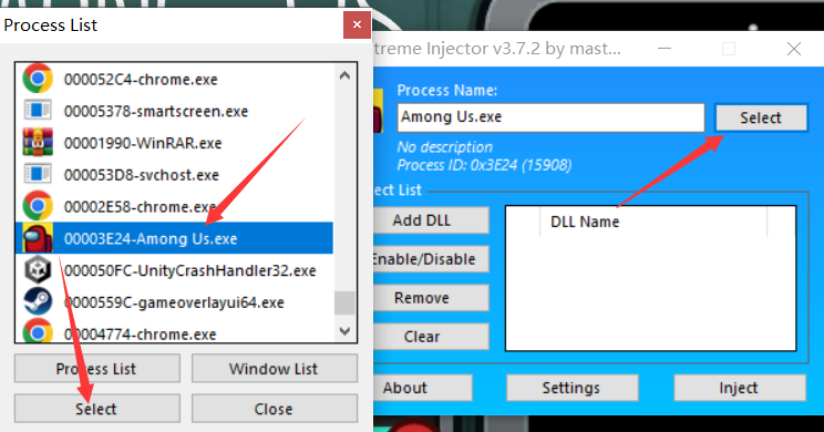 Among Us 太空狼人杀·Phantom内部多功能辅助1.1