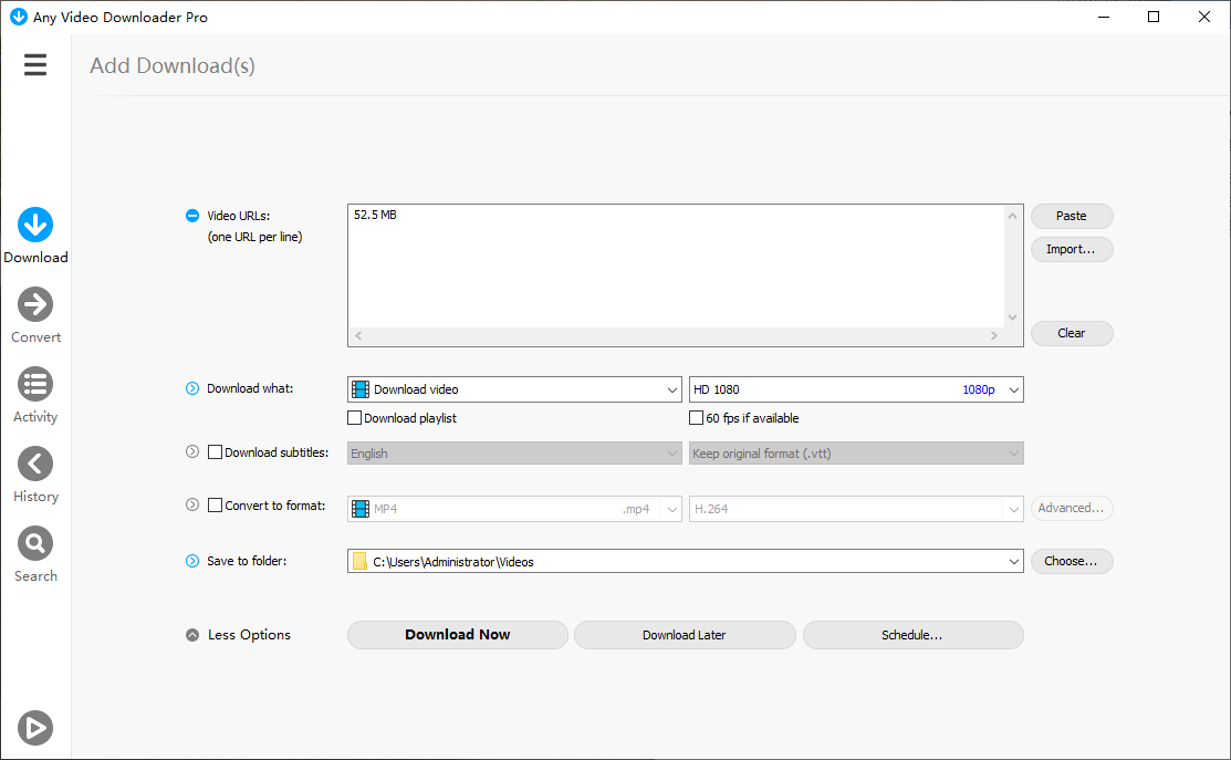 Any Video Downloader(视频下载工具) Pro v10.1.0 便携版