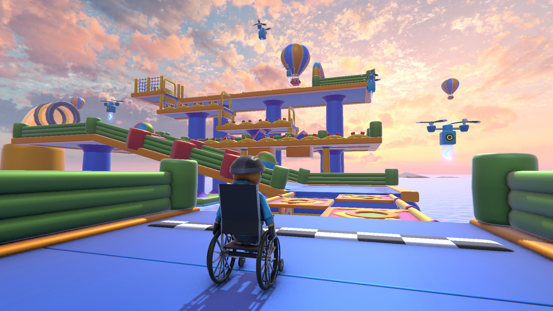 《轮椅模拟器》中文版-趣奇资源网-第8张图片 《轮椅模拟器》中文版