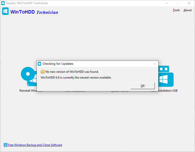WinToHDD(系统安装重装工具) v7.0.2.2 多语便携版