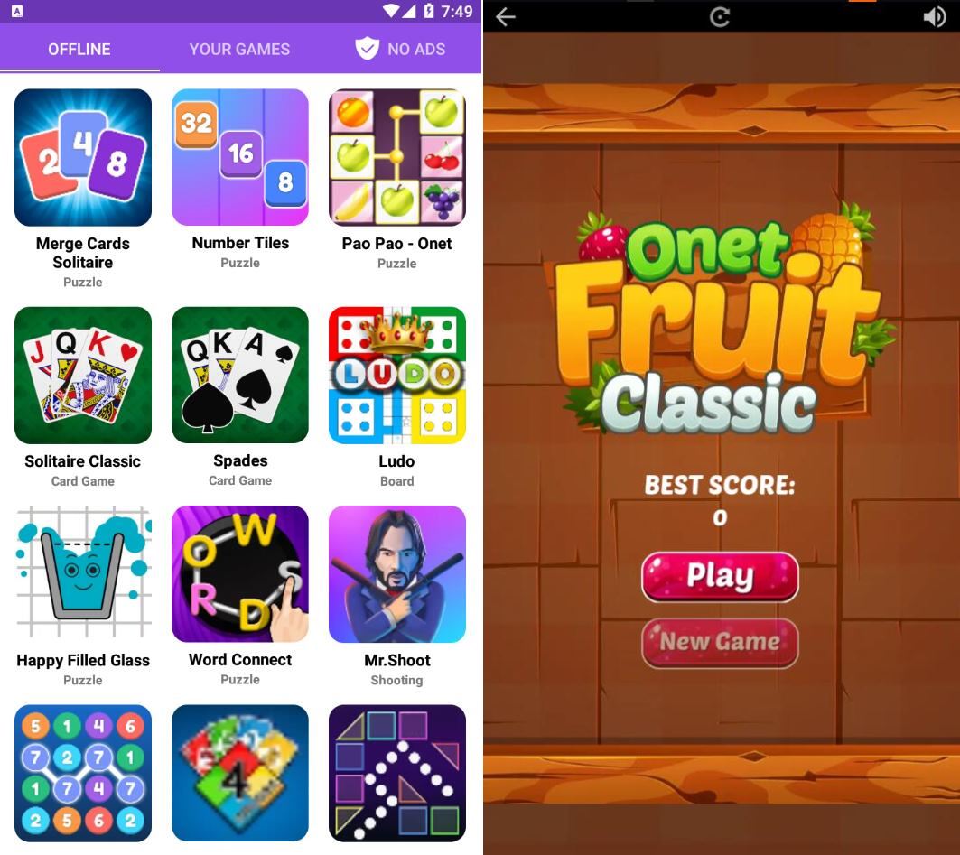 Offline Games_v3.13.1破解版:解锁全部付费游戏,永久免费玩