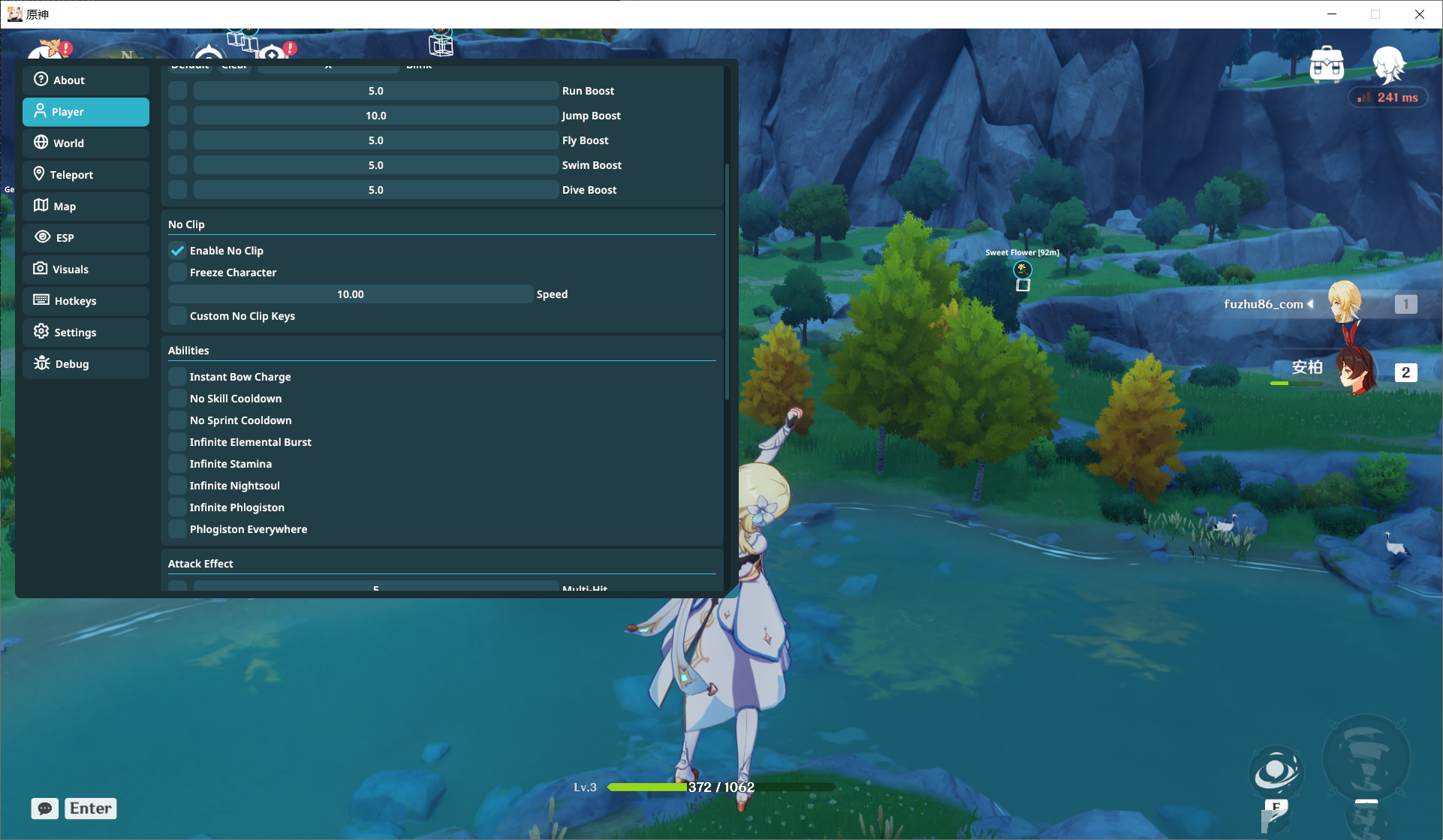 PC原神·breezi多功能辅助1.0.0国际服