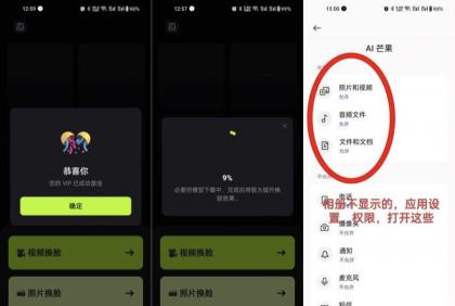 AI芒果换脸，无限使用，照片/视频换脸，融合自然
