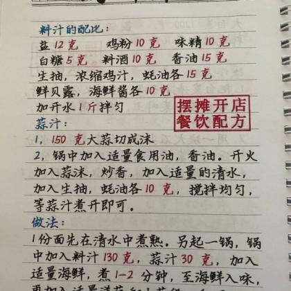 1000多套餐饮小吃技术配方大全电子版-颜夕资源网-第18张图片 1000多套餐饮小吃技术配方大全电子版