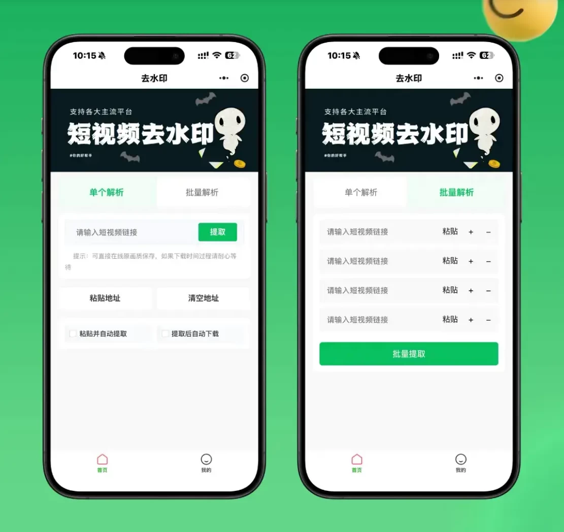 2026最新去水印小程序源码 v1.6.5 带流量主-颜夕资源网-第19张图片 2026最新去水印小程序源码 v1.6.5 带流量主