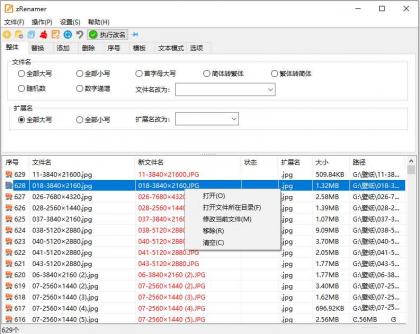 zRenamer批量改名工具中文版 v2.0.0绿色版-颜夕资源网-第19张图片 zRenamer批量改名工具中文版 v2.0.0绿色版