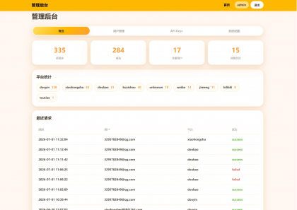 去水印API总站系统/全开源/所有去水印功能在本地实现-颜夕资源网-第21张图片 去水印API总站系统/全开源/所有去水印功能在本地实现