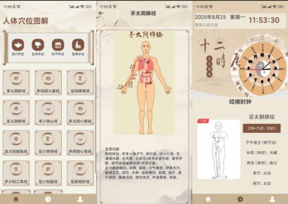 针灸经络穴位是一款结合传统中医理论与现代科技的手机应用
