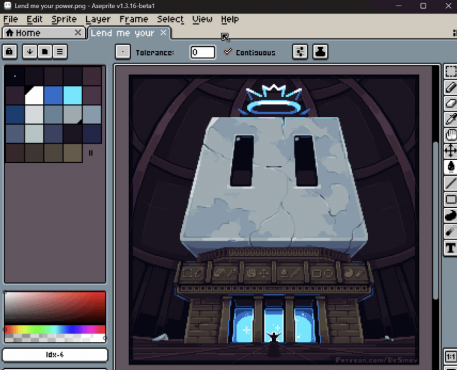 Aseprite 1.3.15.4一款专业像素绘制工具