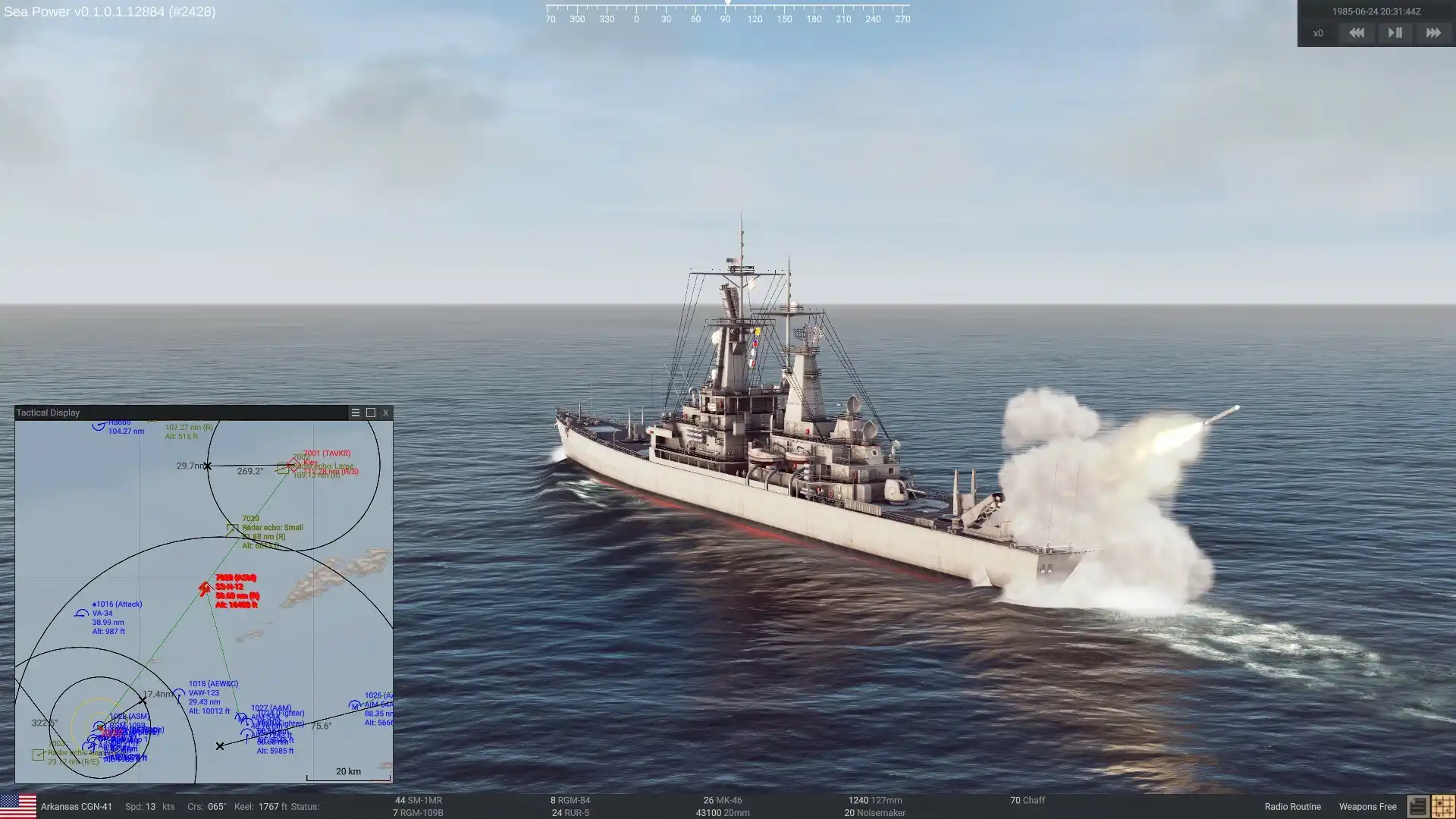 海上力量:导弹时代的海军作战/Sea Power : Naval Combat in the Missile Age