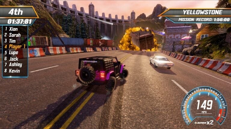 《速度与激情 街机版 Fast & Furious Arcade》switch美版中文+1.908补丁