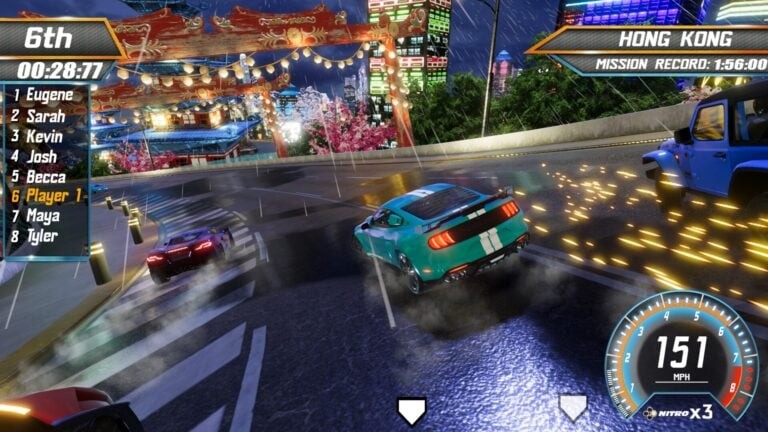 《速度与激情 街机版 Fast & Furious Arcade》switch美版中文+1.908补丁