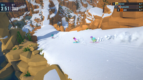 《孤山之旅：雪地骑行/Lonely Mountains: Snow Riders》PC中文版下载-含v1.3.1