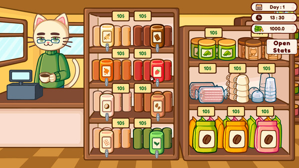 《喵喵甜品屋/Cats &amp; Cups》PC中文版下载-含v1.0.2