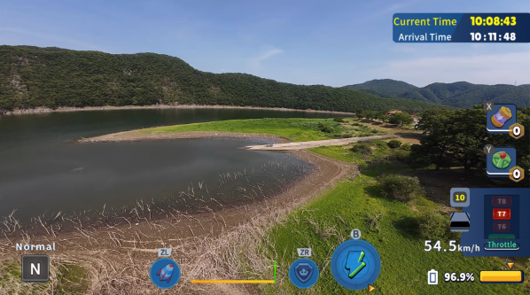 《韩国无人机飞行之旅玉川郡/Korean Drone Flying》switch美版中文