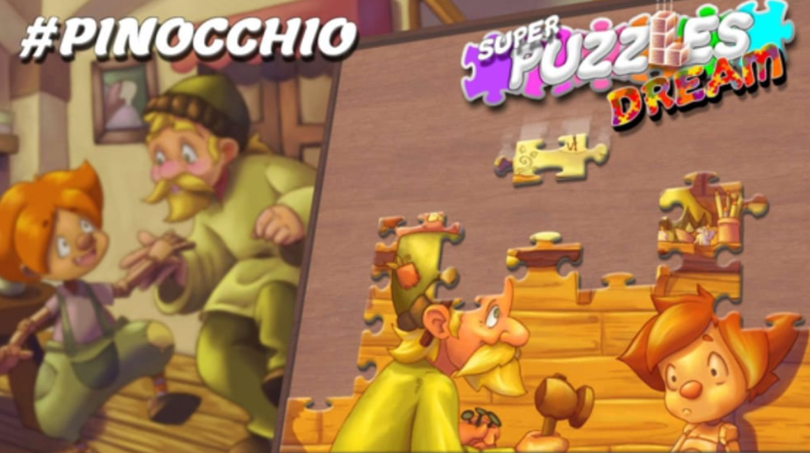 《#匹诺曹：超级拼图梦 #pinocchio, Super Puzzles Dream》Switch英文版NSP下载