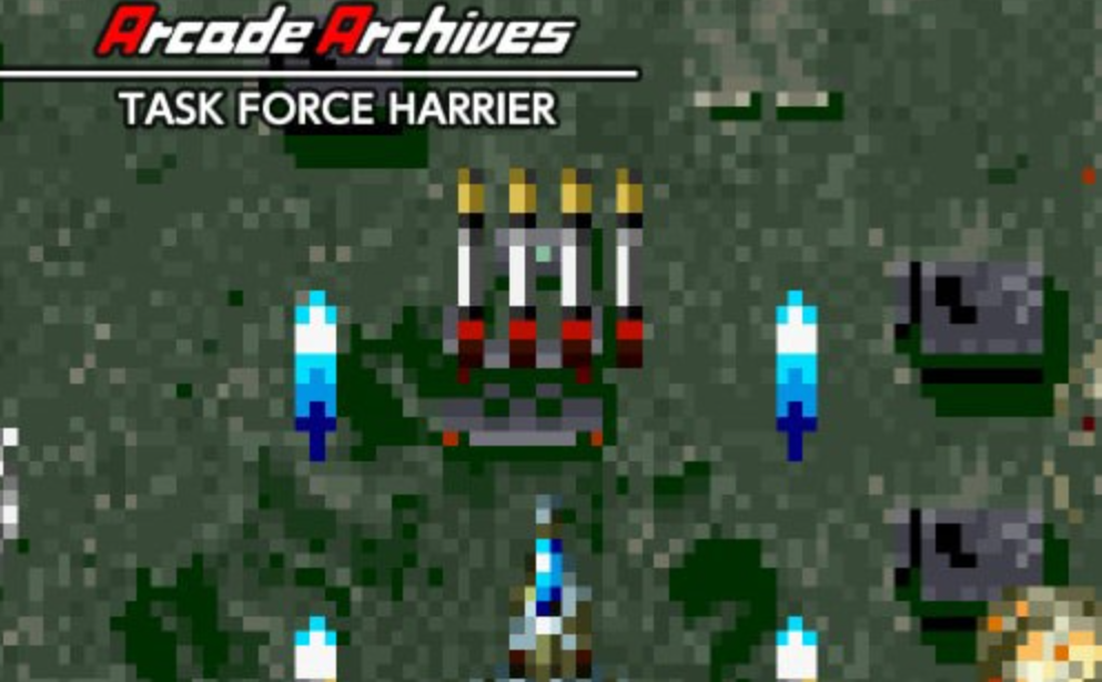 《街机档案:鹞鹰战机 Arcade Archives TASK FORCE HARRIER》Switch英文版NSP下载