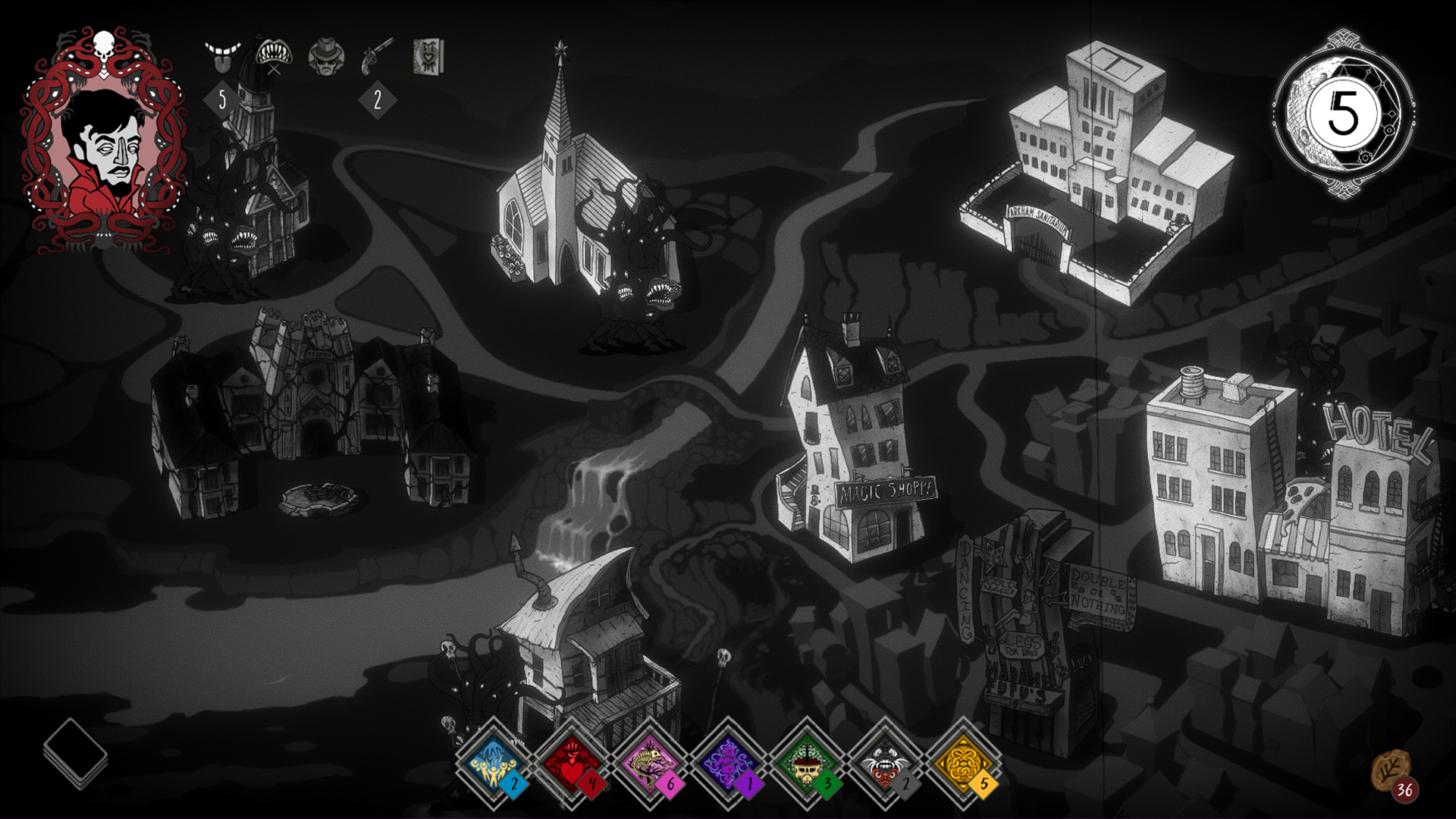 《Fhtagn!疯狂的故事 Fhtagn! – Tales of the Creeping Madness》Switch英文版NSP下载 – 含1.0.1补丁