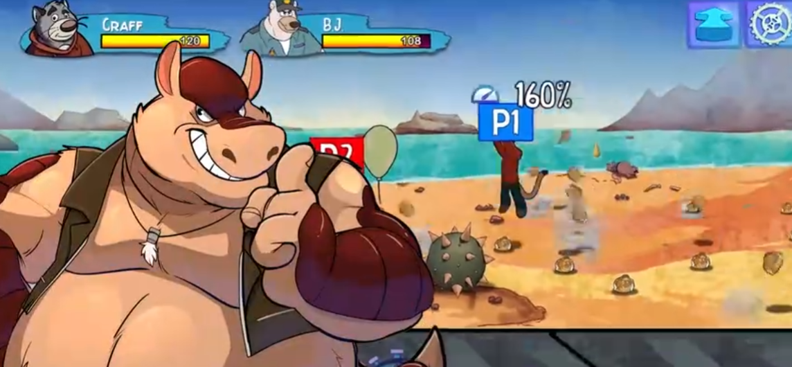 《鳄鱼侦探布罗格 乱斗酒吧 BROK The Brawl Bar》Switch美版中文NSZ下载 – 含1.0.1补丁