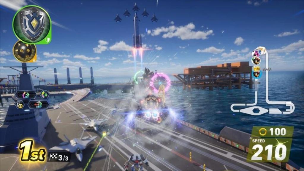 《索尼克赛车：交叉世界 Sonic Racing CrossWorlds》switch美版中文+1.20补丁+5DLC