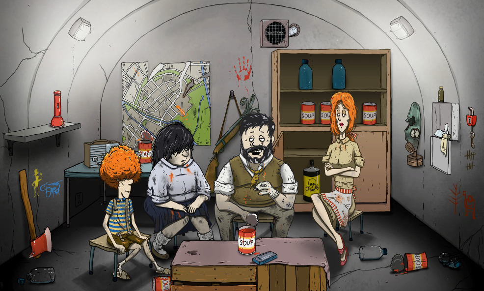 switch游戏《60 秒!重制版 60 Seconds! Reatomized》美版中文+1.0.6补丁NSZ下载