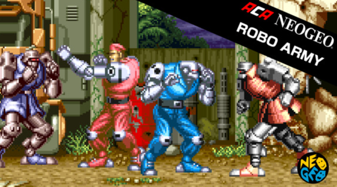 《街机：机甲神兵 ACA NEOGEO ROBO ARMY》Switch英日文版NSP下载