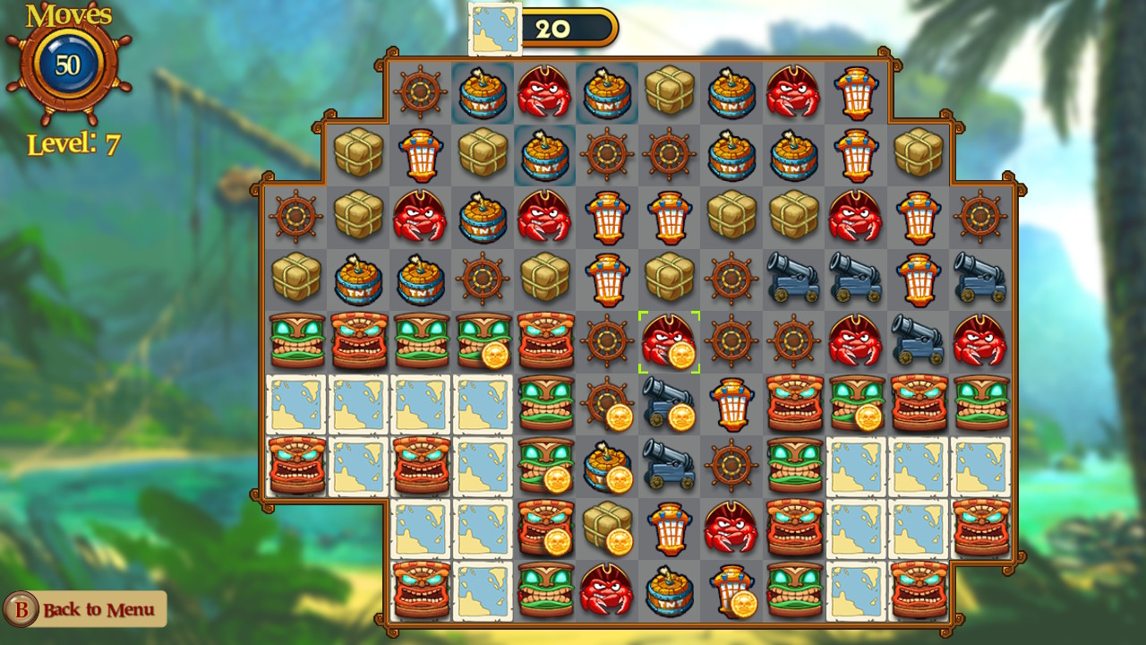 《三消海盗2 Match Three Pirates II》Switch英日文版NSZ下载