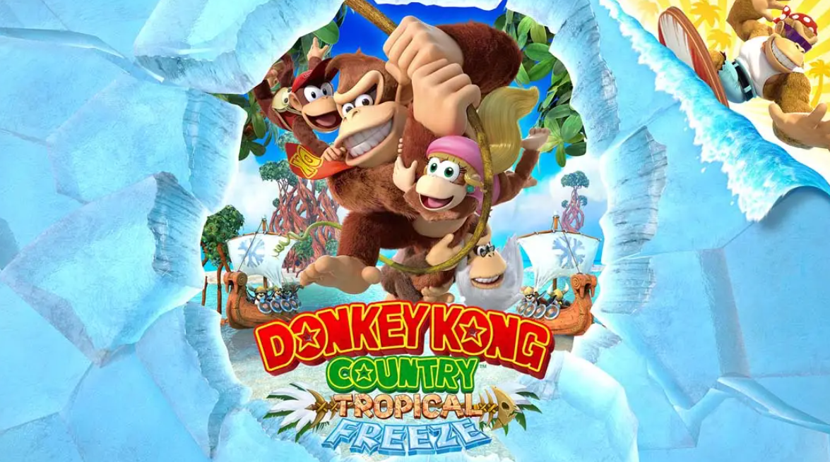 《大金刚:热带寒流 Donkey Kong Country: Tropical Freeze》Switch英文版NSP下载 – 含1.0.2补丁
