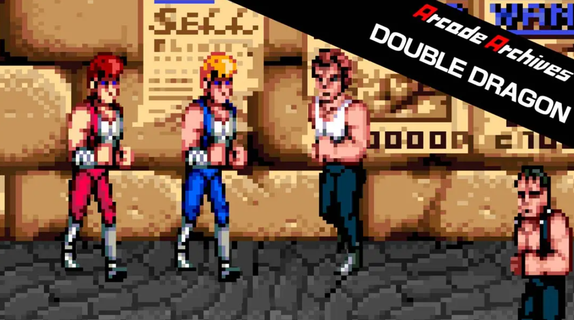 《街机档案：双截龙1 Arcade Archives DOUBLE DRAGON》Switch英文版NSP下载 – 含1.0..0补丁