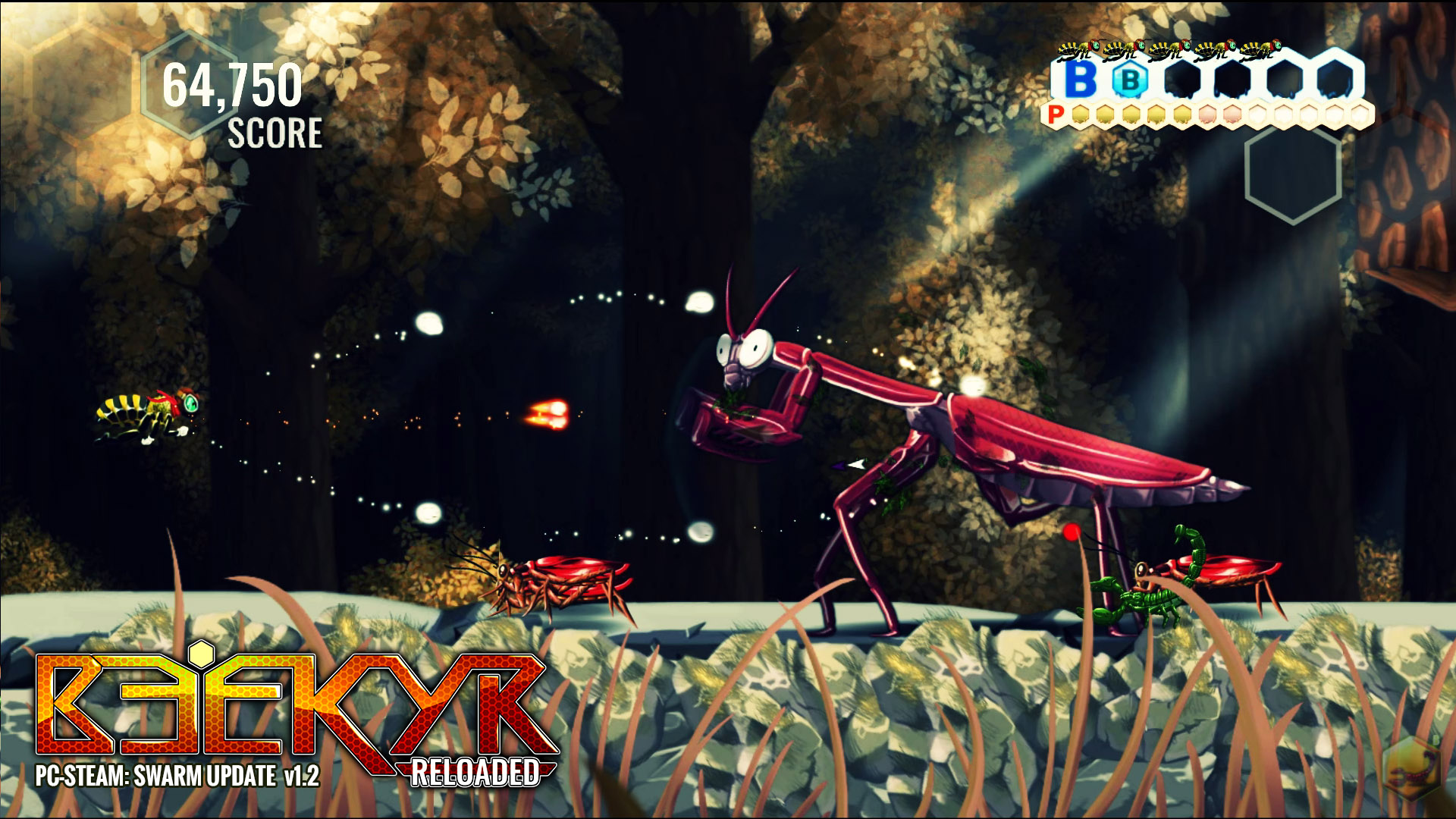 《蜜蜂：重装上阵 Beekyr Reloaded》Switch英文版NSP下载 – 含1.0.0补丁