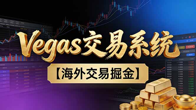 【普通人也可以成为操盘手第二期】Vegas交易技术+聪明软件,日赚50-100U