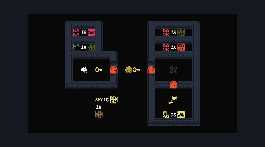 《巴巴是你 baba is you》Switch美版中文NSZ下载 – 含1.0.12补丁