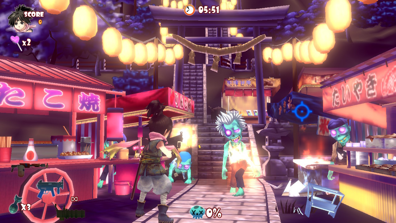 《僵尸梦游仙境DX .Zombie Panic in Wonderland DX》Switch美版英文NSP下载 – 含1.0.2补丁