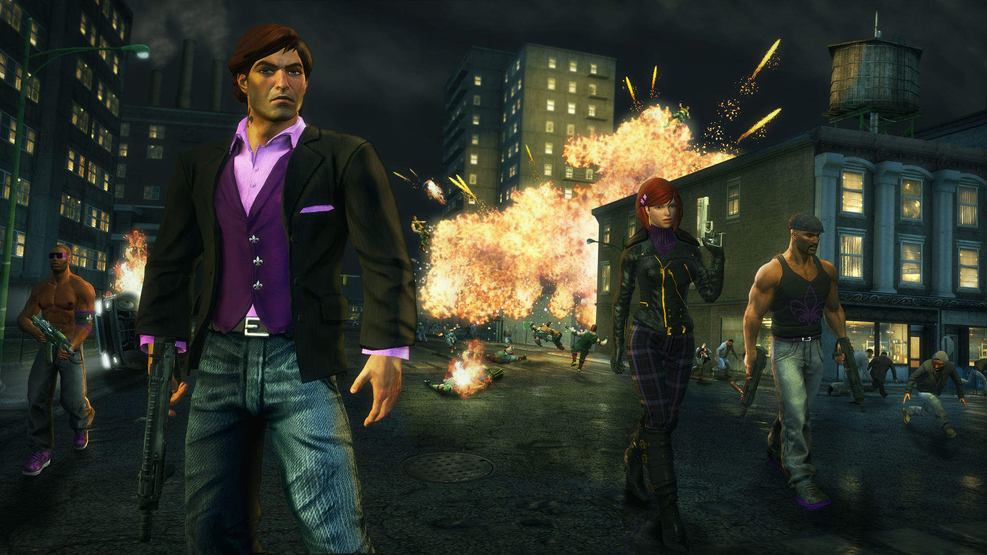 《黑道圣徒3 完全版.Saints Row: The Third – The Full Package》Switch美版英文NSP下载 – 含1.6.1补丁