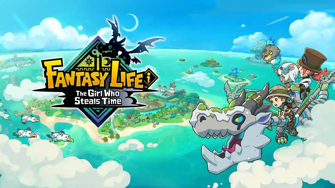 【美版】幻想生活ｉ 转圈圈的龙和偷取时间的少女 .FANTASY LIFE i: The Girl Who Steals Time 中文