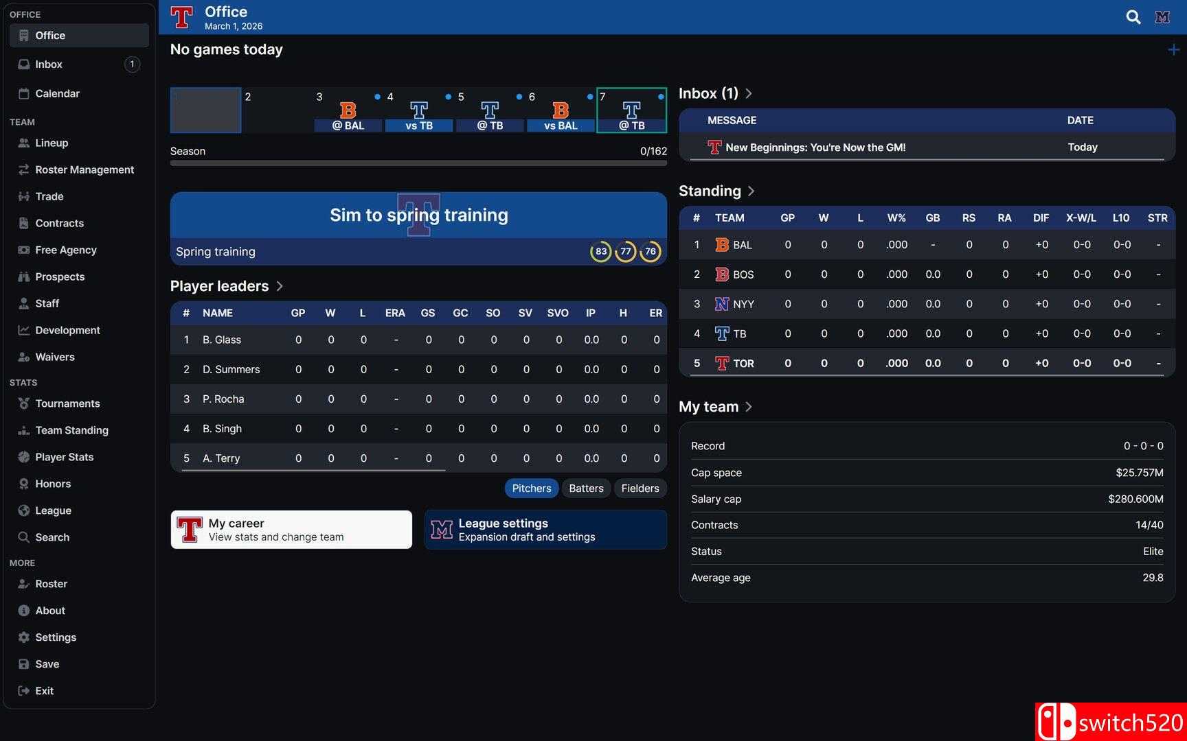 《棒球遗产经理26（Baseball Legacy Manager 26）》Build 22575539 [英文]