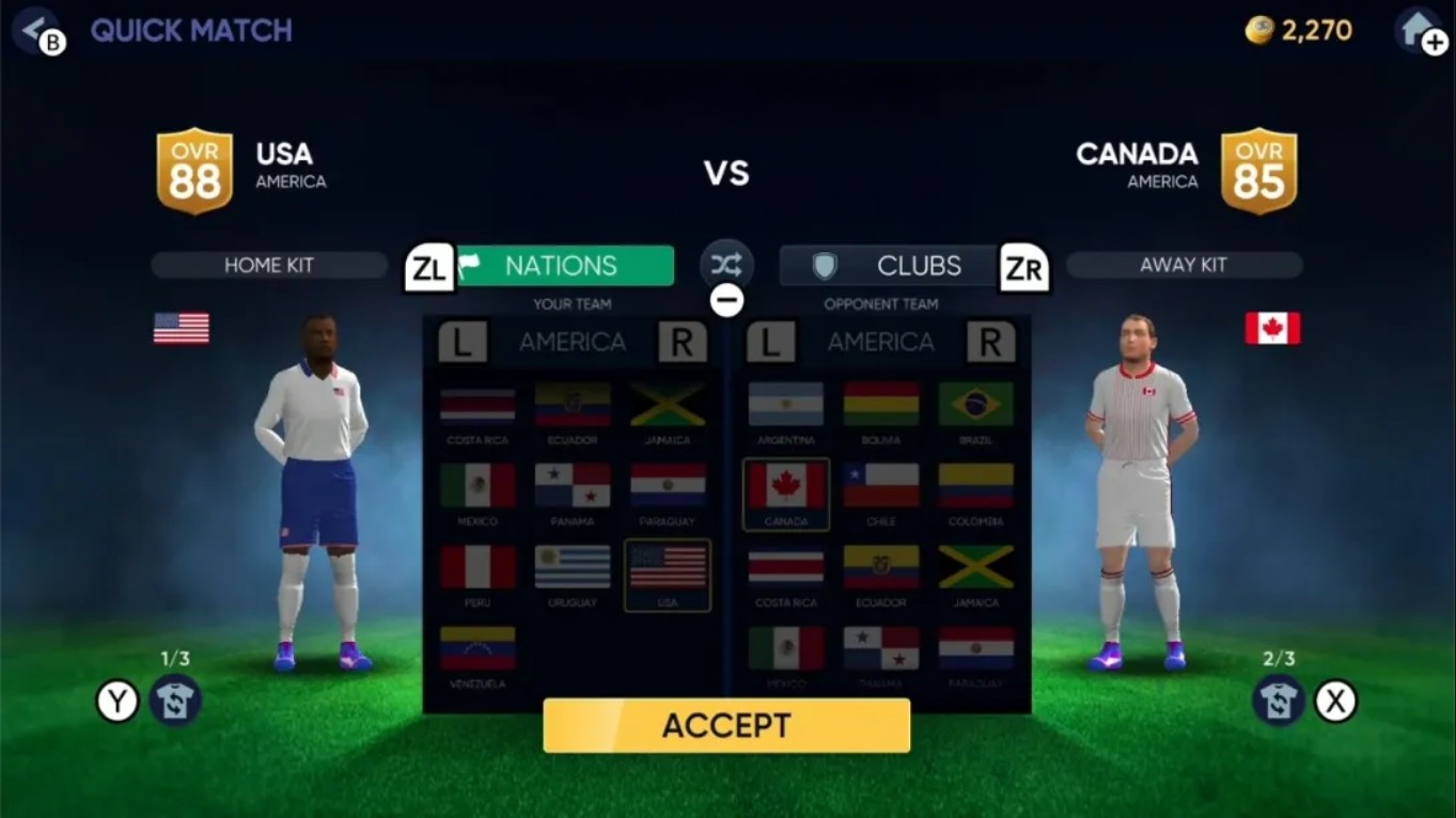 【美版】Football Cup 2026 英语