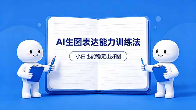 AI生图不是做漂亮图,而是表达能力。这套方法让小白也能稳定出好图