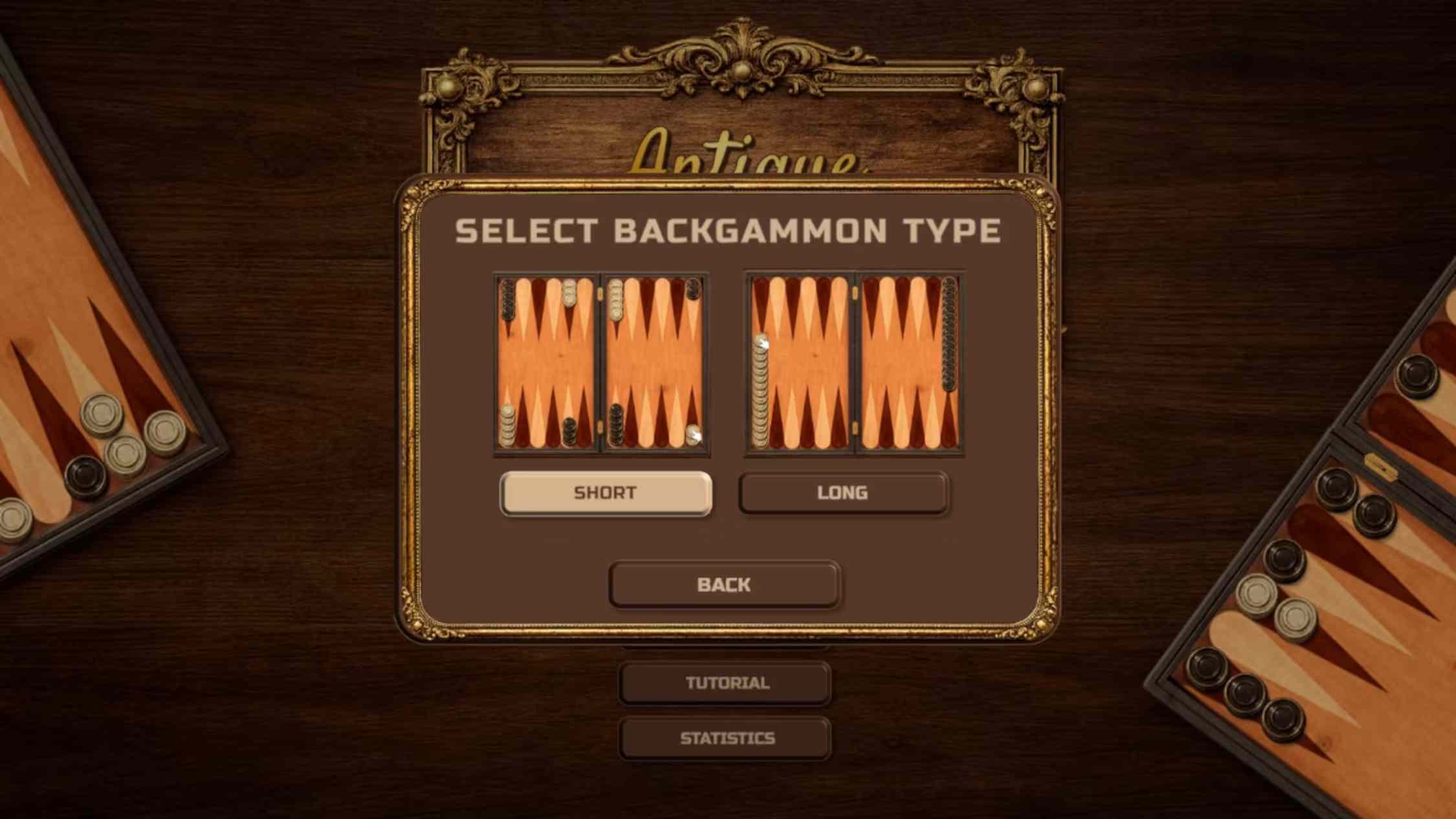 古董双陆棋 .Antique Backgammon 英语