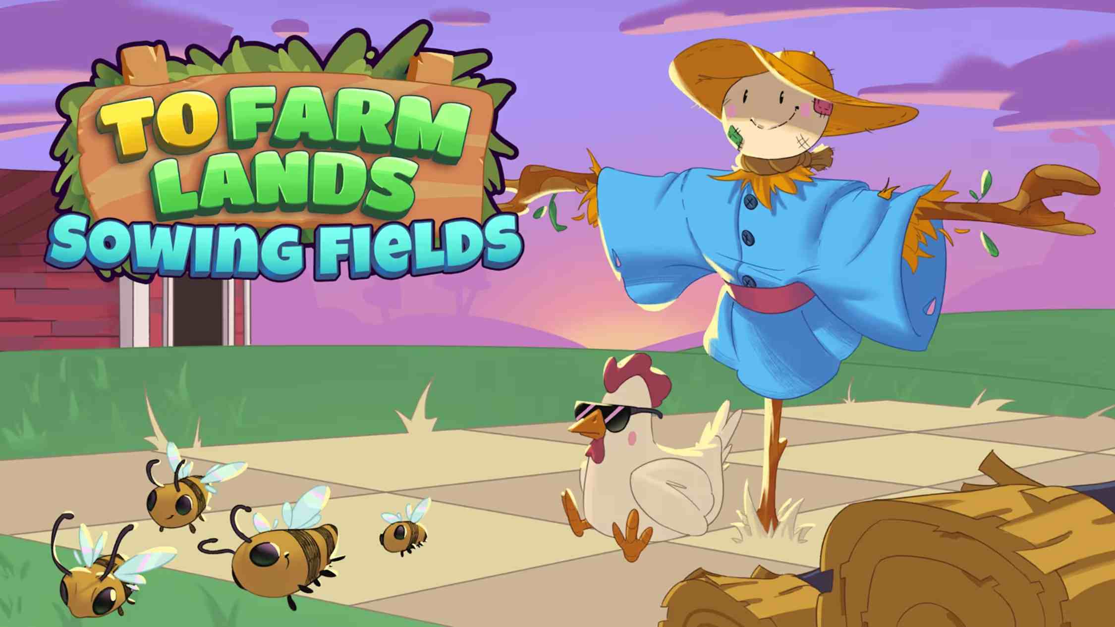 耕种土地：播种田地 .To Farm Lands: Sowing Fields 英语