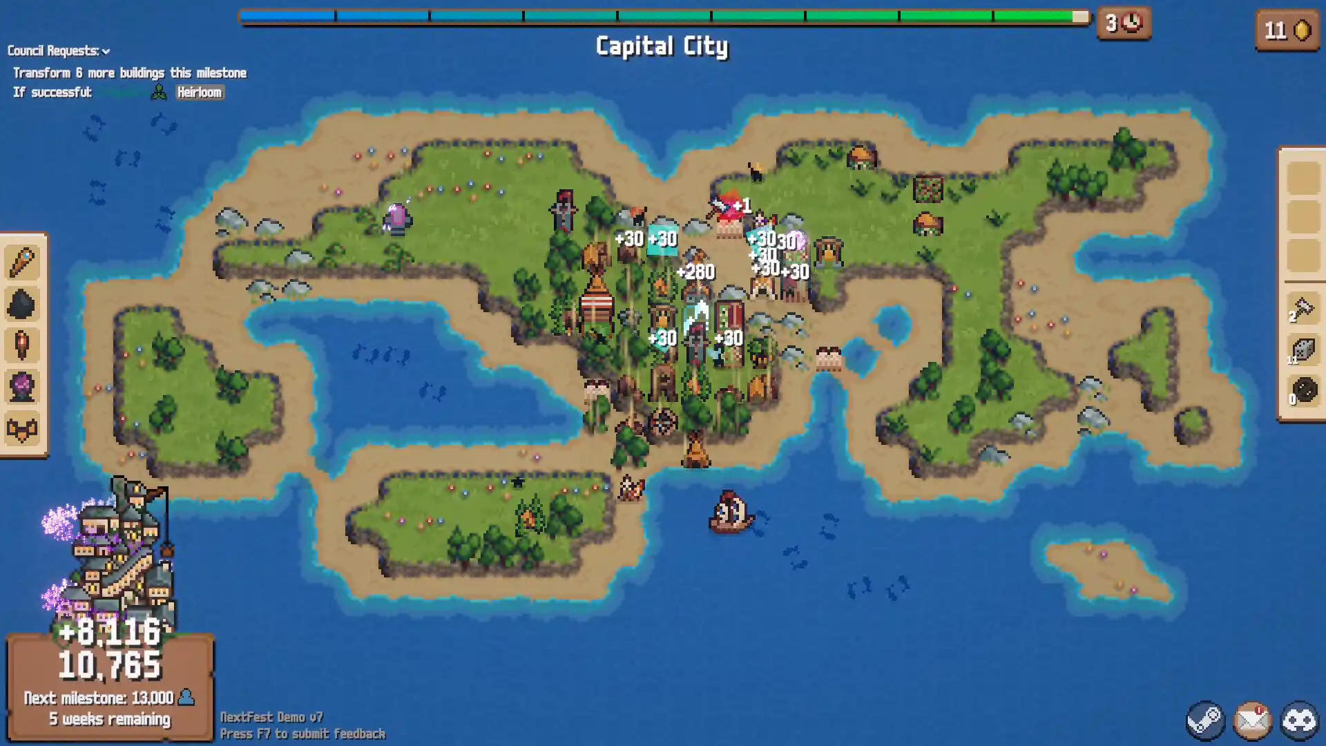 连锁城邦: 类Rogue城市营造游戏/Combolands: Roguelike Citybuilder