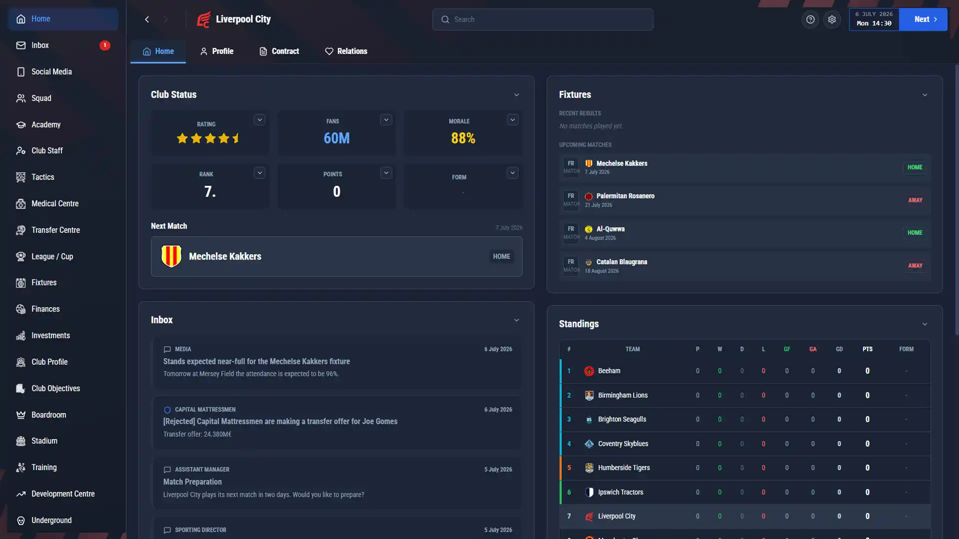 职业足球经理27/Pro Soccer Manager 27