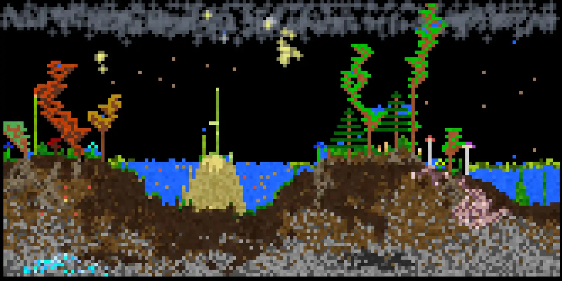 沙粒模拟场/沙盒模拟器/Sandboxels